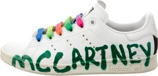 Stella McCartney Vegetarian Leather Printed Sneakers