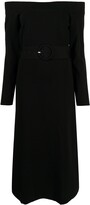 Thumbnail for your product : Keepsake Belted-Waist Off-Shoulder Dress