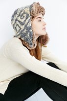 Thumbnail for your product : Urban Outfitters Ecote Fur + Intarsia Knit Trapper