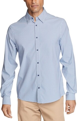 Tommy Men's Casual Slim Fit Stretch Dress Shirt - ShopStyle