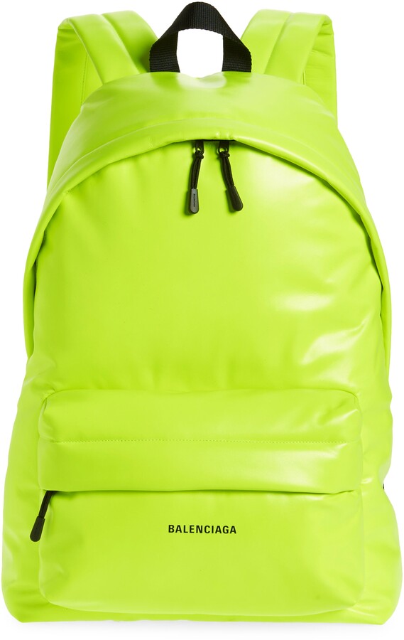 Balenciaga Puffy Leather Backpack ShopStyle