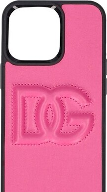 Dolce & Gabbana Logo leather iPhone 13 Pro case - ShopStyle Tech