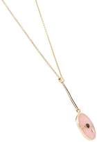 Thumbnail for your product : Retrouvai Pink Signature Compass pendant with opal and tourmaline