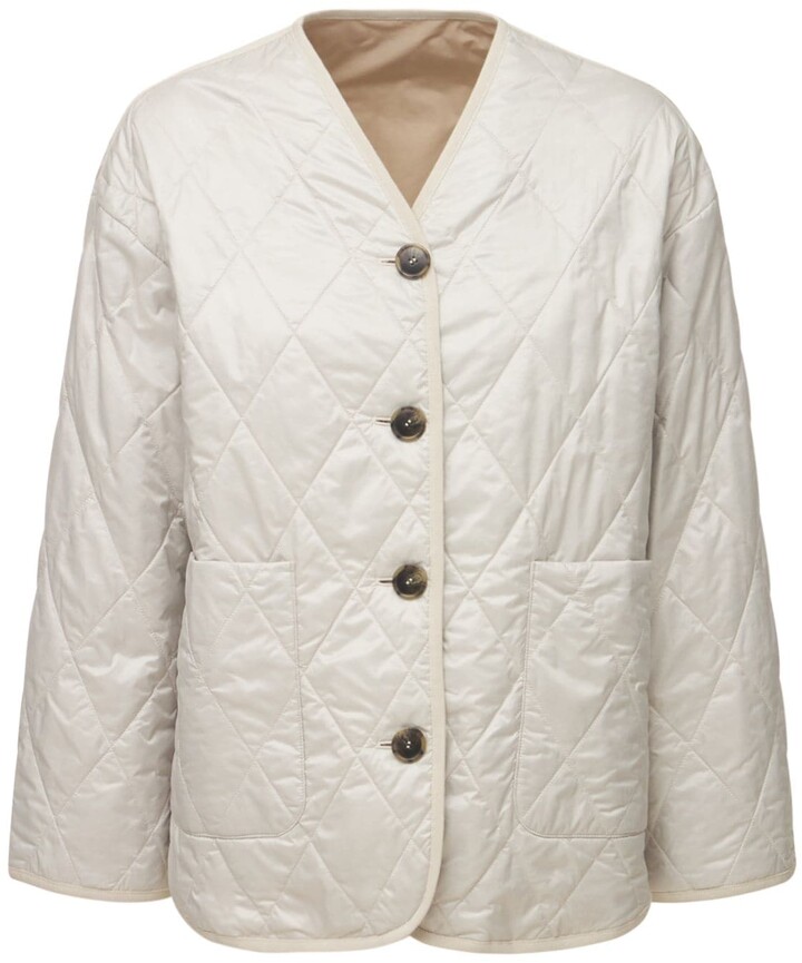 Weekend Max Mara Reversible quilted padded jacket - ShopStyle