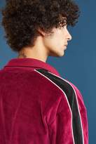 Thumbnail for your product : Urban Outfitters Chester Velour Half-Zip Jacket