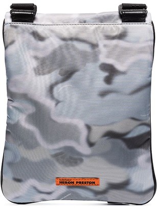 Heron Preston Camouflage Pattern Crossbody Bag
