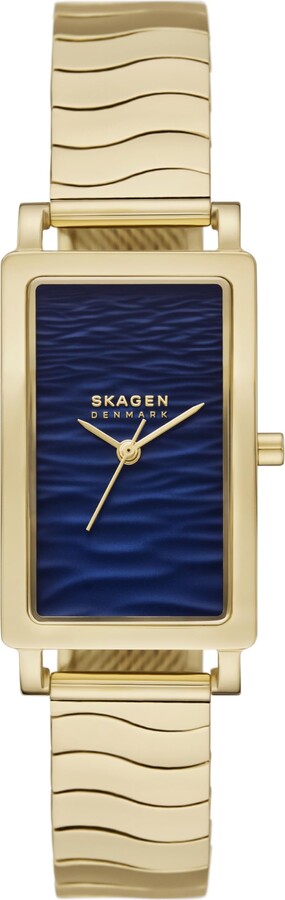 Skagen Women's Hagen Lille Three-Hand Gold Stainless Steel Watch (Model: SKW3169)