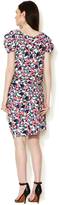 Thumbnail for your product : Balenciaga Silk Printed Puff Sleeve Dress