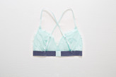 Thumbnail for your product : aerie Shine Embroidery Triangle Bralette