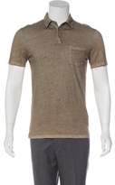 Thumbnail for your product : John Varvatos Distressed Polo Shirt