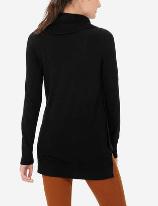 The Limited Cowl Neck Buttoned Tunic
