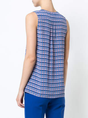 Derek Lam striped sleeveless blouse