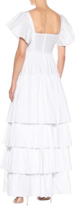 Dolce & Gabbana Tiered cotton dress
