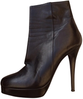 Thumbnail for your product : Barbara Bui Black Leather Ankle boots