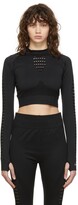 Thumbnail for your product : HUGO BOSS Black Nemily Crop Sports Top