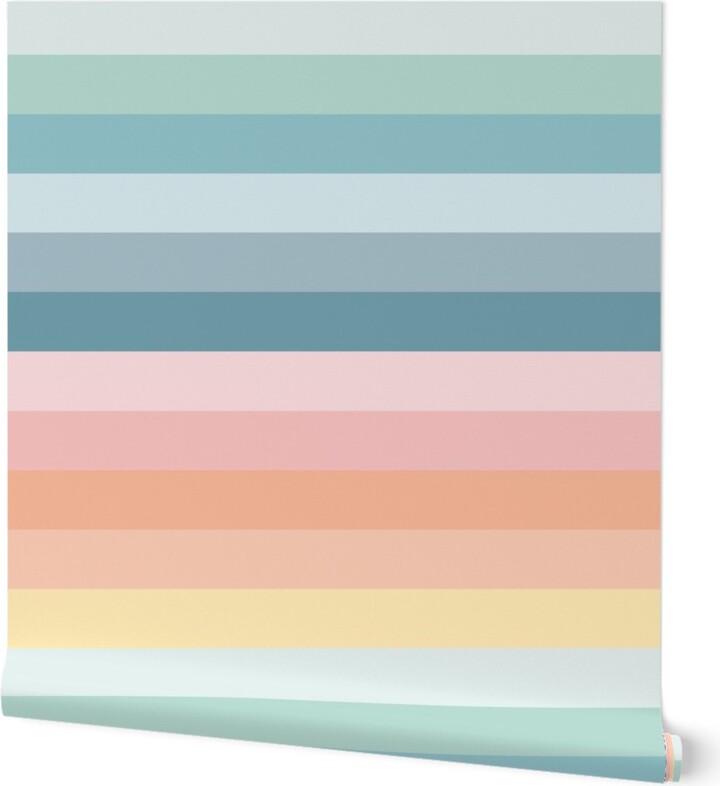 Shutterfly Wallpapers Rainbow Dreams Multi Wallpaper, Test Swatch (2