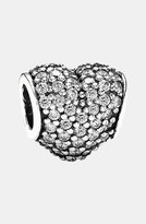 Thumbnail for your product : Pandora Pavé Heart Charm