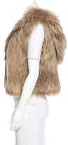 Thumbnail for your product : Theyskens' Theory Martise Fur Vest w/ Tags