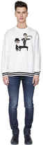 Thumbnail for your product : Dolce & Gabbana Piano Designers Cotton Sweatshirt