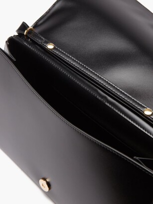 Jil Sander Medium Leather Shoulder Bag - Black