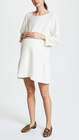 Maternity-hatch tulip dress