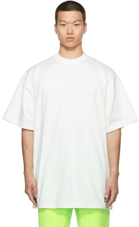 Balenciaga Oversized Double B T-Shirt - ShopStyle