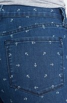Thumbnail for your product : NYDJ 'Nanette' Print Stretch Crop Jeans (Topeka)
