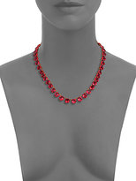 Thumbnail for your product : Ca&Lou Debutante Crystal Necklace/Pink