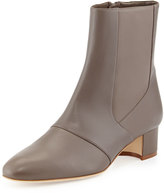 Thumbnail for your product : Manolo Blahnik Tagnopla Seamed Ankle Boot, Gray
