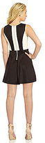 Thumbnail for your product : Miss Me Colorblock Faux-Leather Inset Dress