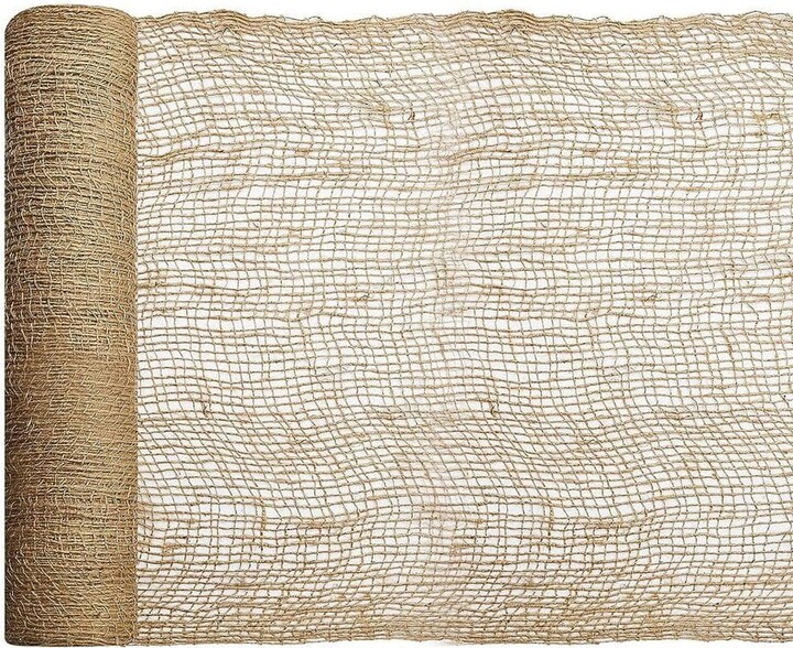 Wellco 8 ft. x 112 ft. 12 oz. Jute Mesh Mat Blanket Erosion Control Blanket
