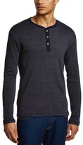 Thumbnail for your product : Selected Men's Cody Split Neck I Crew Neck Long Sleeve T-Shirt