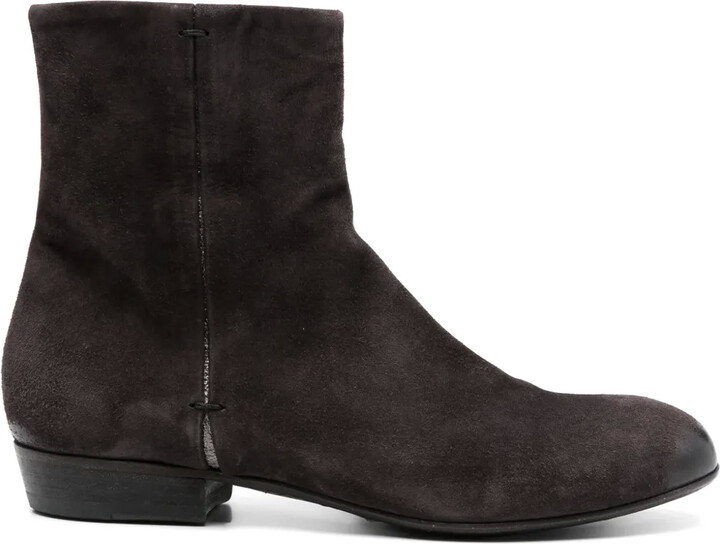 Pantanetti Suede Ankle Boots