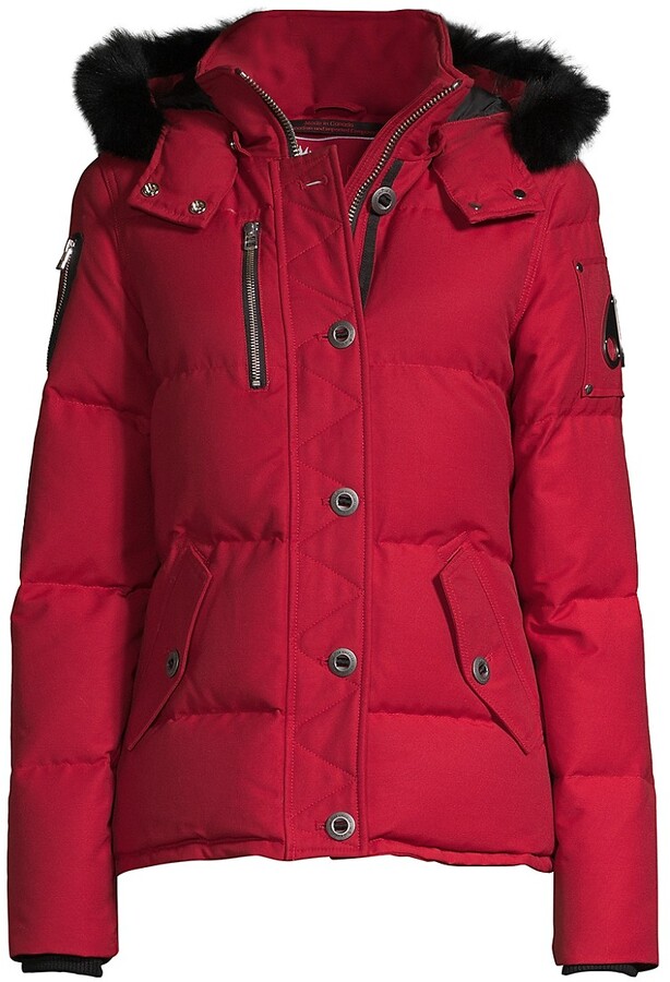 Moose Knuckles 3Q Jacket LDS FurTrim Hooded Down Parka ShopStyle Coats