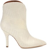 Thumbnail for your product : Paris Texas Croc-effect leather ankle boots