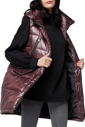 Orolay Women's Hooded Down Vest Glossy Mid-long Gilet Coat High Neck Red M  - ShopStyle Teen Girls' Dresses