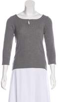 Thumbnail for your product : Miu Miu Wool Knit Sweater Grey Wool Knit Sweater