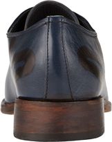 Thumbnail for your product : Esquivel Hand-Painted Cap-Toe Oxfords-Blue