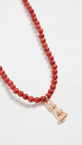 Thumbnail for your product : Maison Irem Light My Fire Necklace