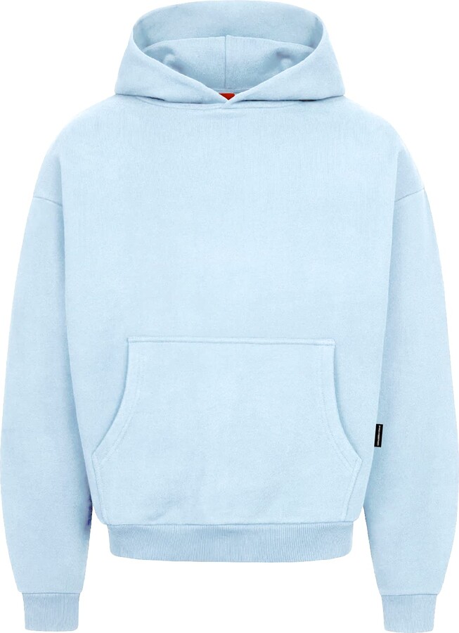 Prohibited Blanks Plain basic oversized hoodie ShopStyle