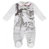 Thumbnail for your product : MonnaLisa Cream Babygrow with Red Trims