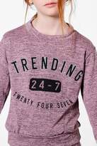 Thumbnail for your product : boohoo Girls Trending Knitted Tracksuit