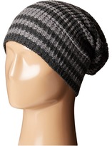 Thumbnail for your product : MICHAEL Michael Kors Thermal Stripe Fold Up Cuff Hat Beanies