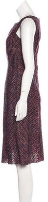 Nina Ricci Tweed Midi Dress