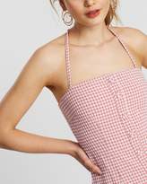 Thumbnail for your product : Atmos & Here Gingham Mini Dress