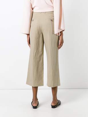 Vince wide leg cropped trousers