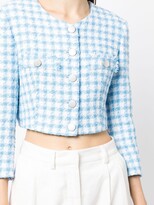 Thumbnail for your product : Tagliatore Rosy tweed cropped jacket