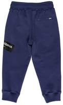 Thumbnail for your product : Dolce & Gabbana Logo Tag Print Cotton Sweatpants