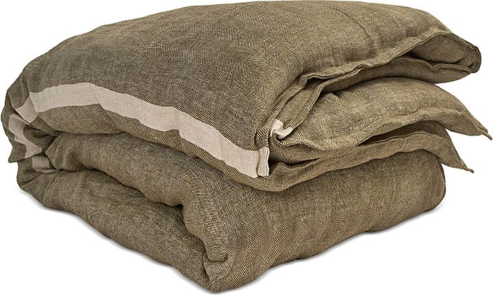 Pom Pom at Home Rory Linen Duvet Cover Queen