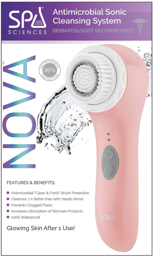 Spa Sciences Pink NOVA Antimicrobial Sonic Cleansing System ShopStyle